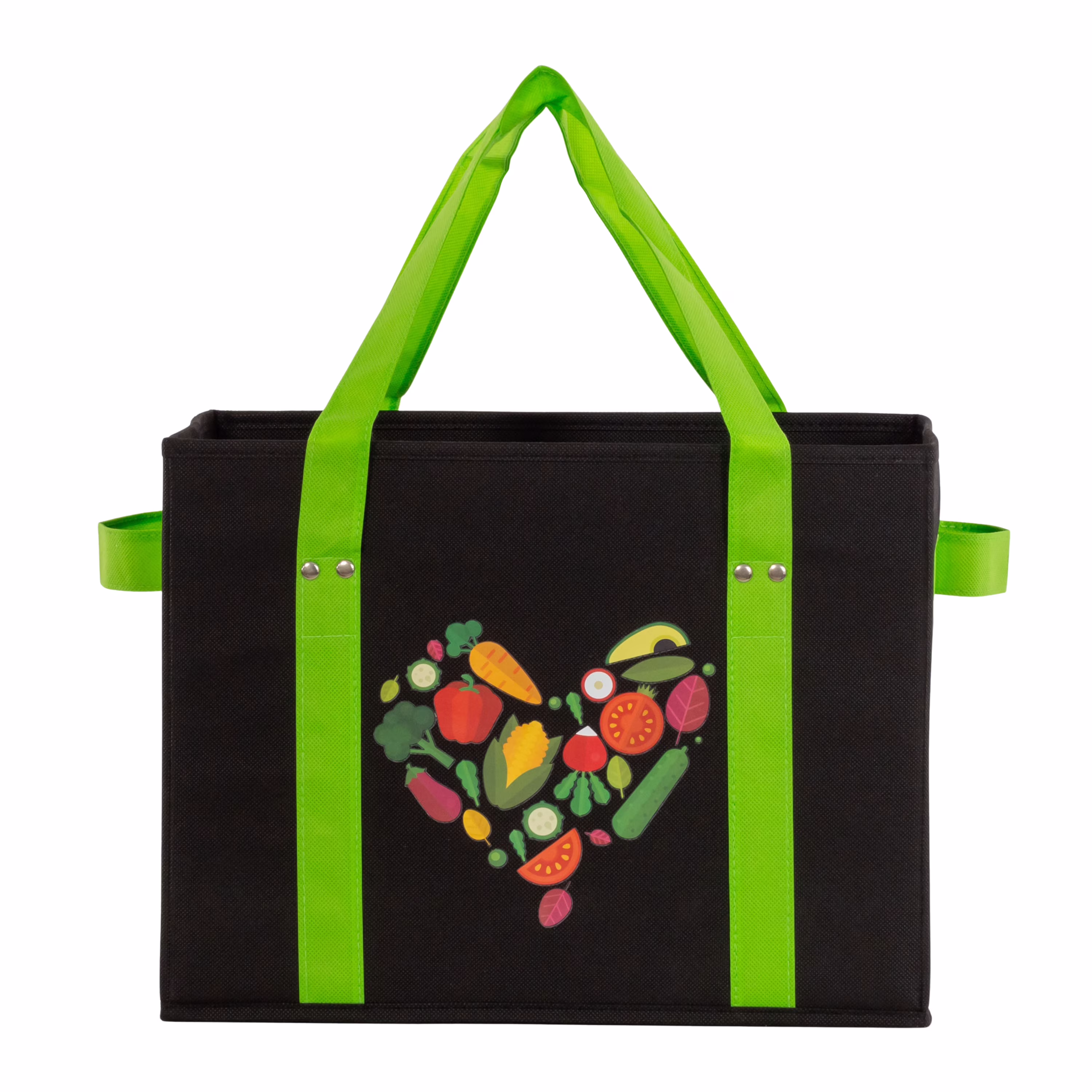 Sac réutilisable pour courses avec poignées. sac d' épicerie multifonction