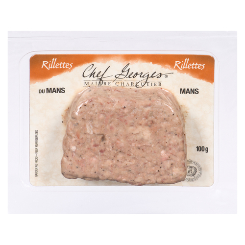 Chef Georges Rillette mans 100 g