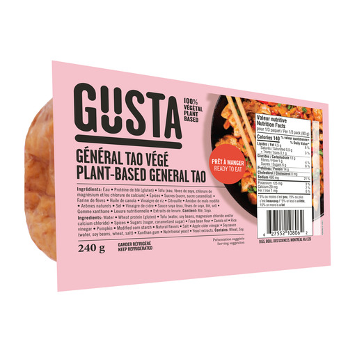 Gusta Général tao à base de plantes 240 g