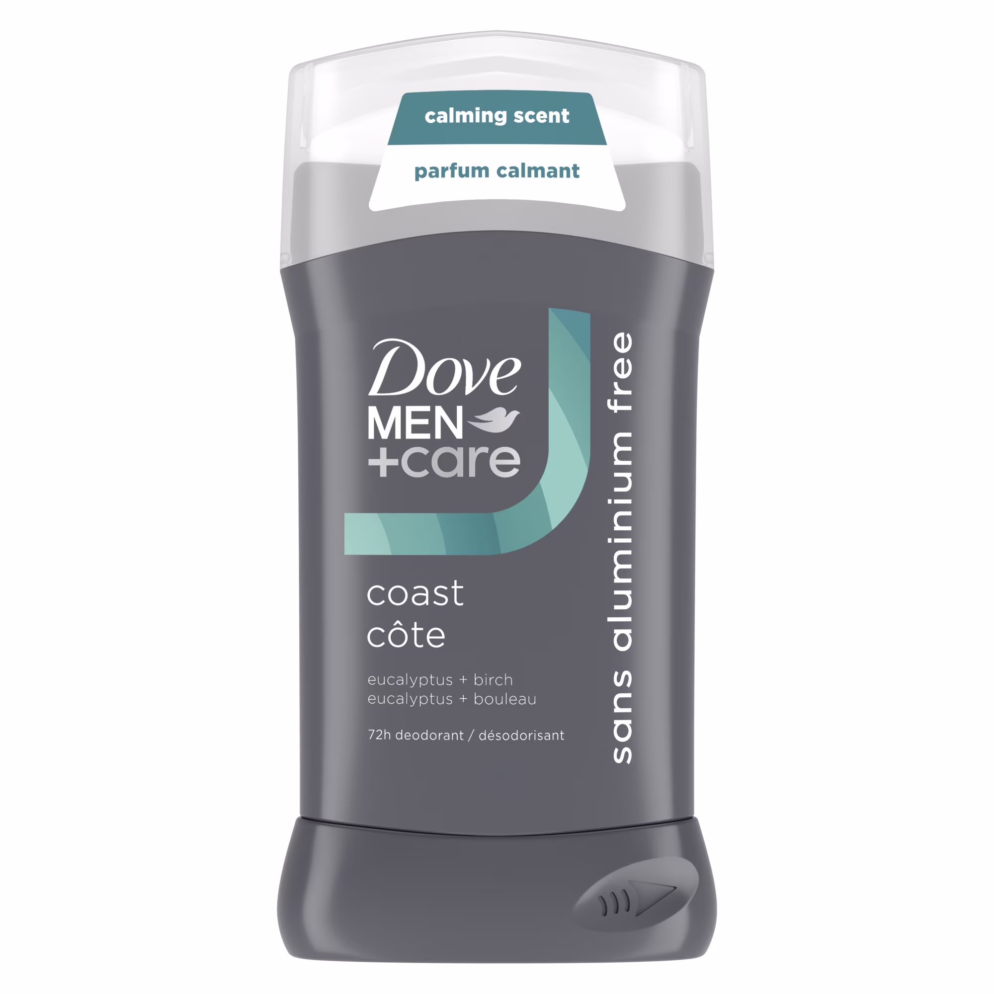 Dove men+care déodorant en bâton coast eucalyptus + bouleau.