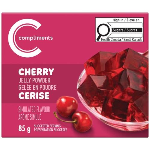 Compliments Poudre pour gelée à la ceRise 85 g