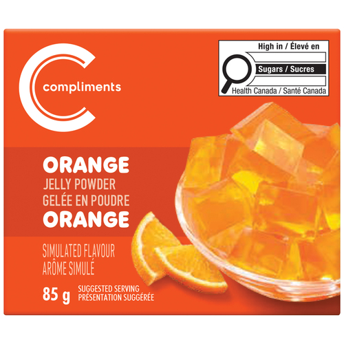 Compliments Poudre pour gelée à l'orange 85 g