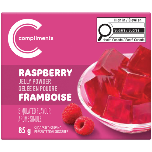 Compliments Poudre pour gelée à la framboise 85 g