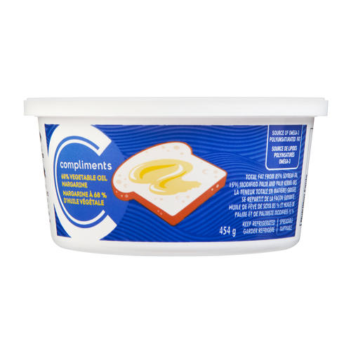 Compliments Margarine non hydrogénée 454 g