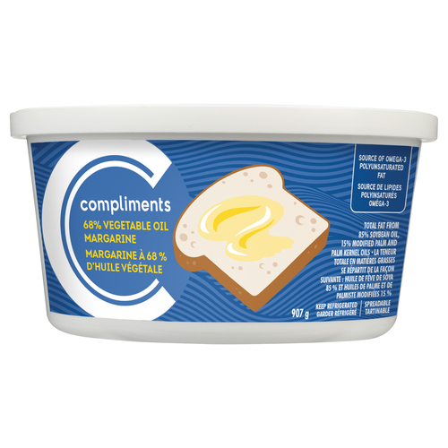 Compliments Margarine non hydrogénée 907 g