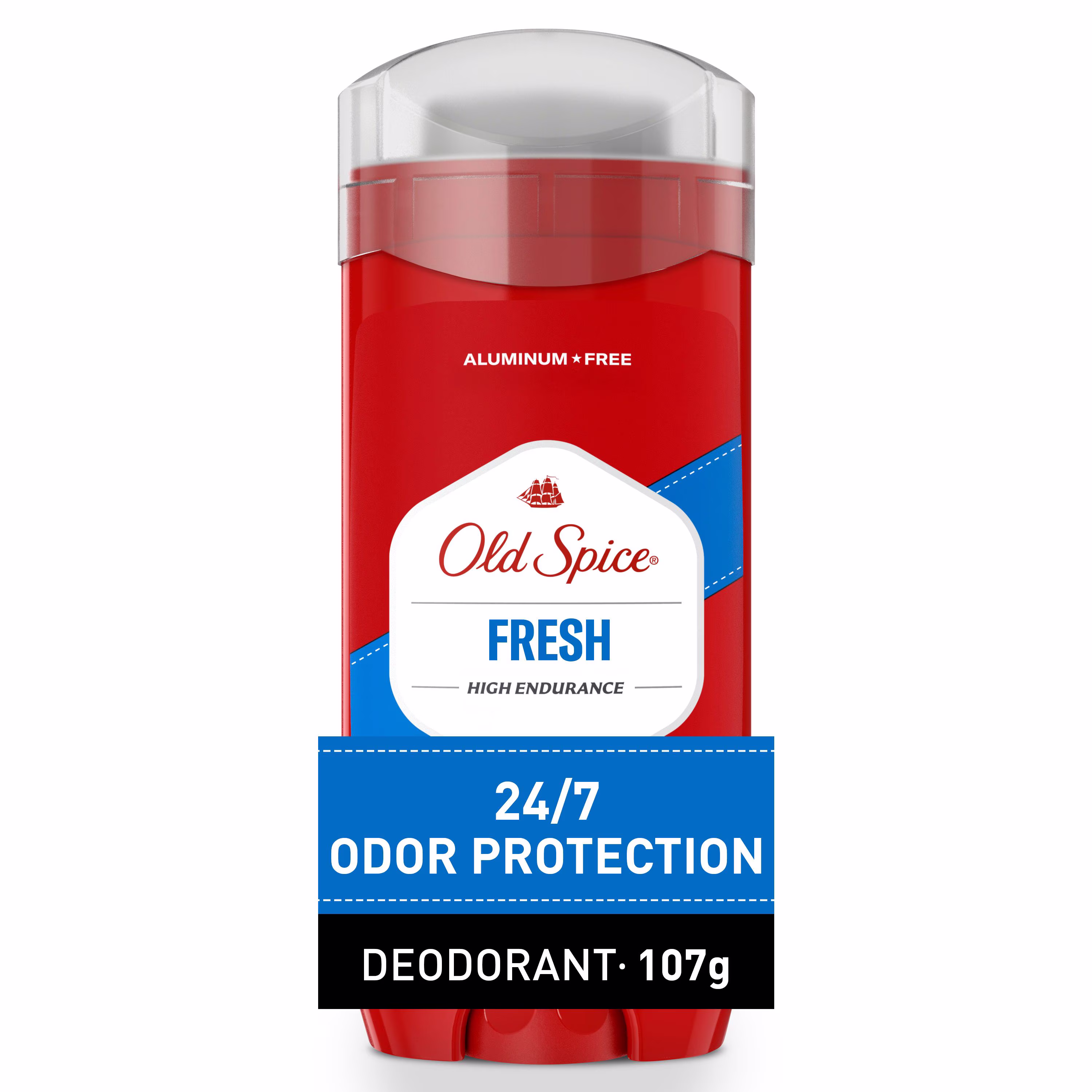 Désodorisant High Endurance Old Spice pour hommes, sans aluminium, protection 48heures, parfum Fraîcheur