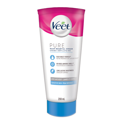 Veet Crème dépilatoire pour peau sensible 200 ml