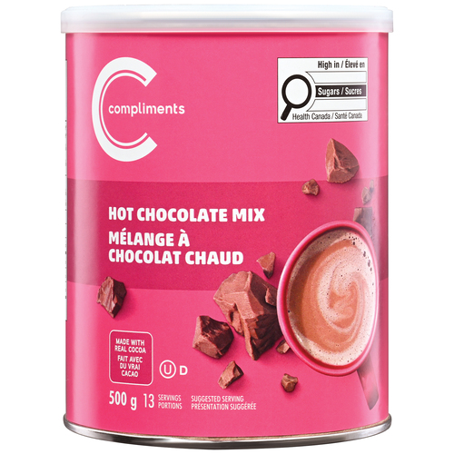 Compliments Préparation pour chocolat chaud 500 g