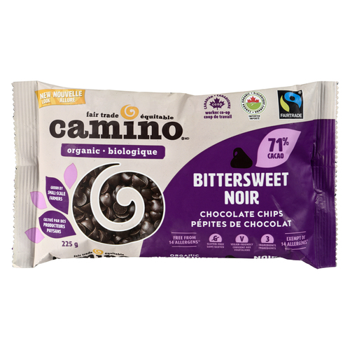 Cuisine Camino Pépites de chocolat noirs sans gluten 225 g