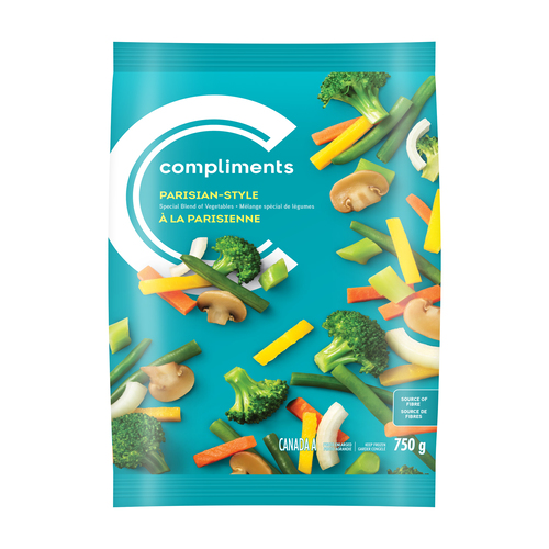 Compliments Mélange de légumes à la parisienne congelé 750 g
