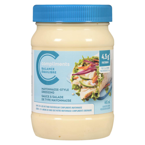 Compliments Équilibre Sauce à salade style mayonnaise 445 ml