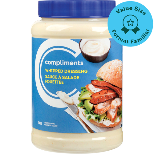 Compliments Sauce à salade fouettée 1.42 L