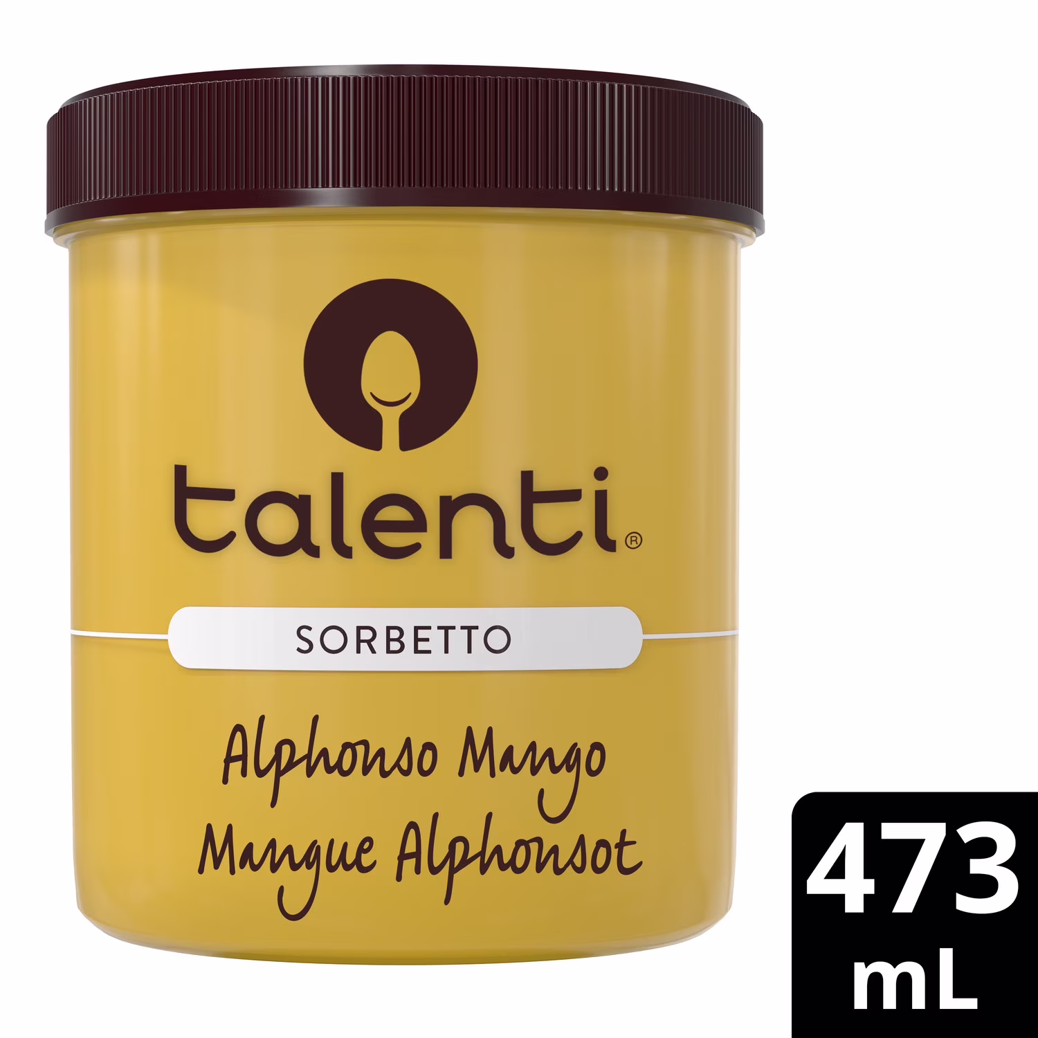 Sorbetto non laitier talenti mangue alphonso