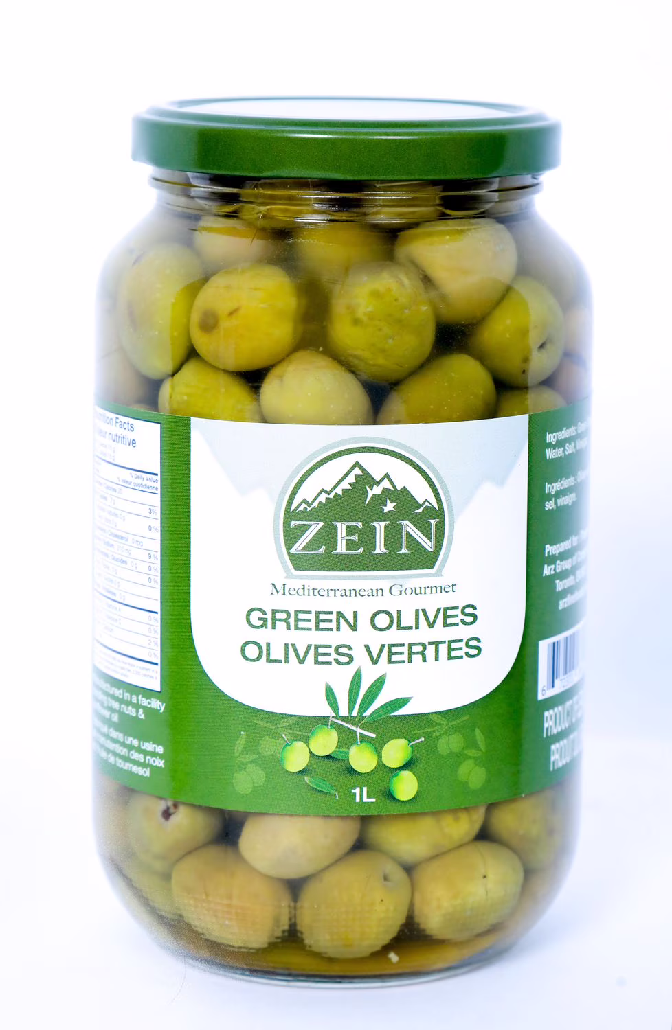 Zein olives vertes