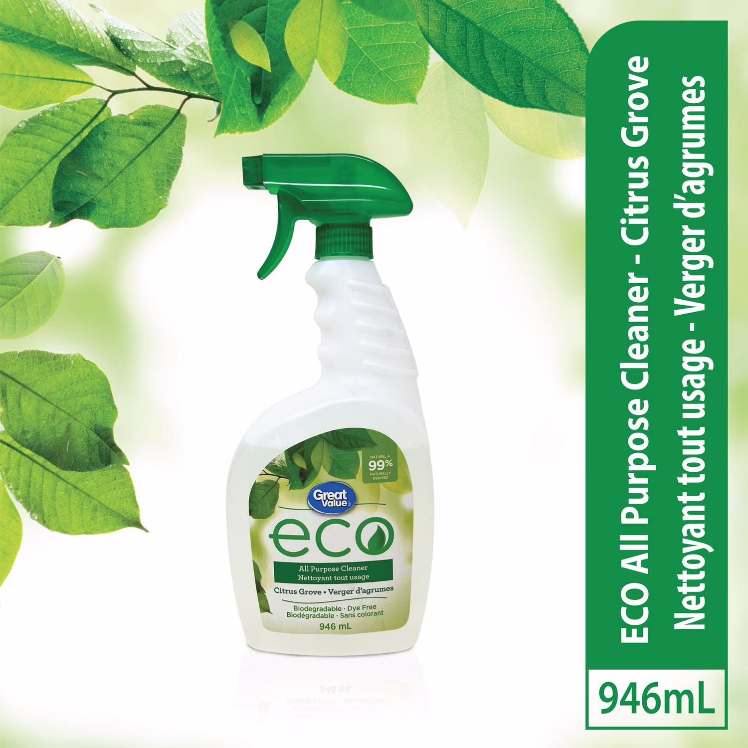 Nettoyant tout usage au parfum verger d'argumes de great value eco