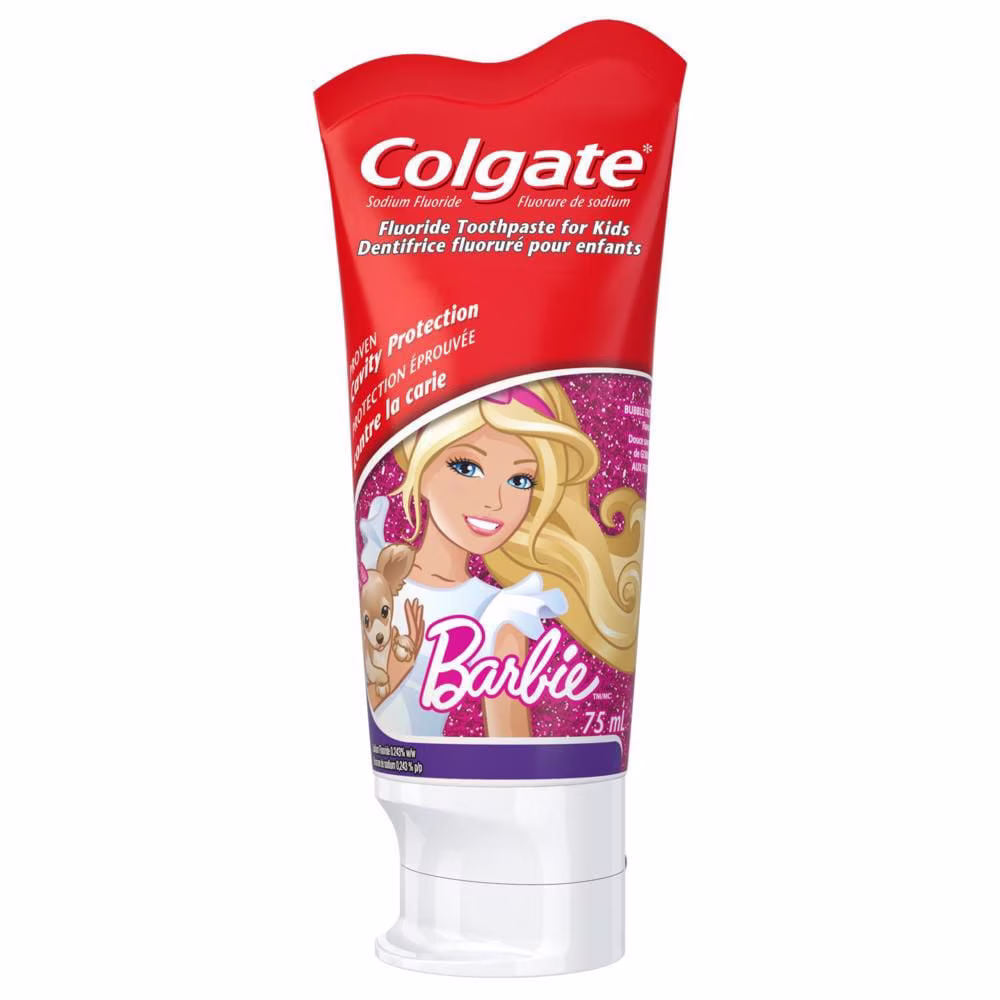 Dentifrice de protection contre la carie pour enfants, fruits à bulles doux