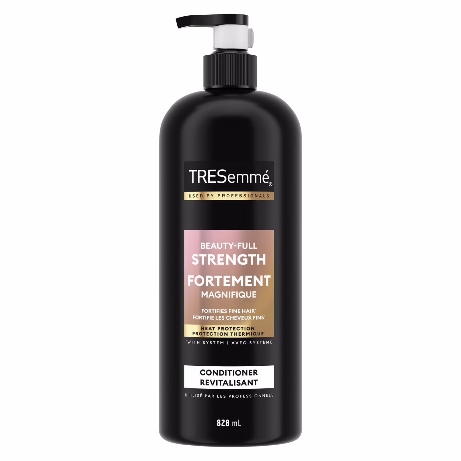 Tresemmé revitalisant fortement magnifique fortifie les cheveux fins.
