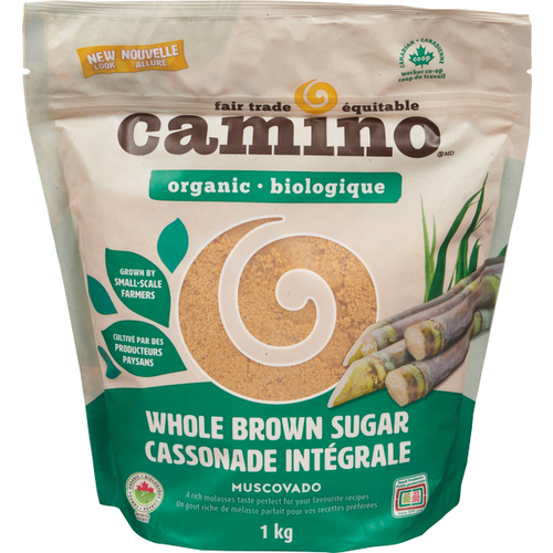 Cuisine Camino Sucre brun entier biologique 1 kg