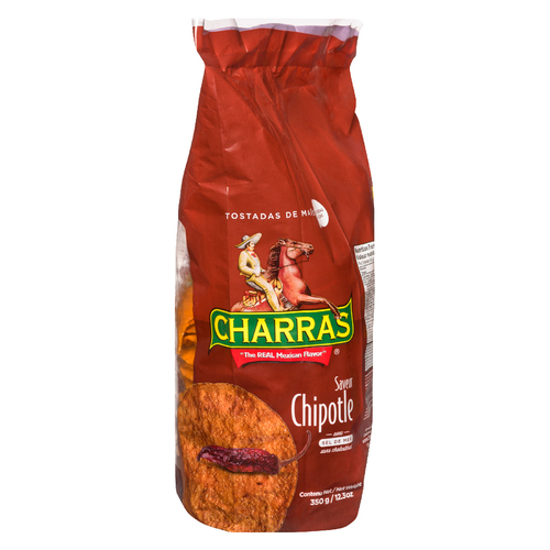 Charras Tostadas au chipotle 350 g