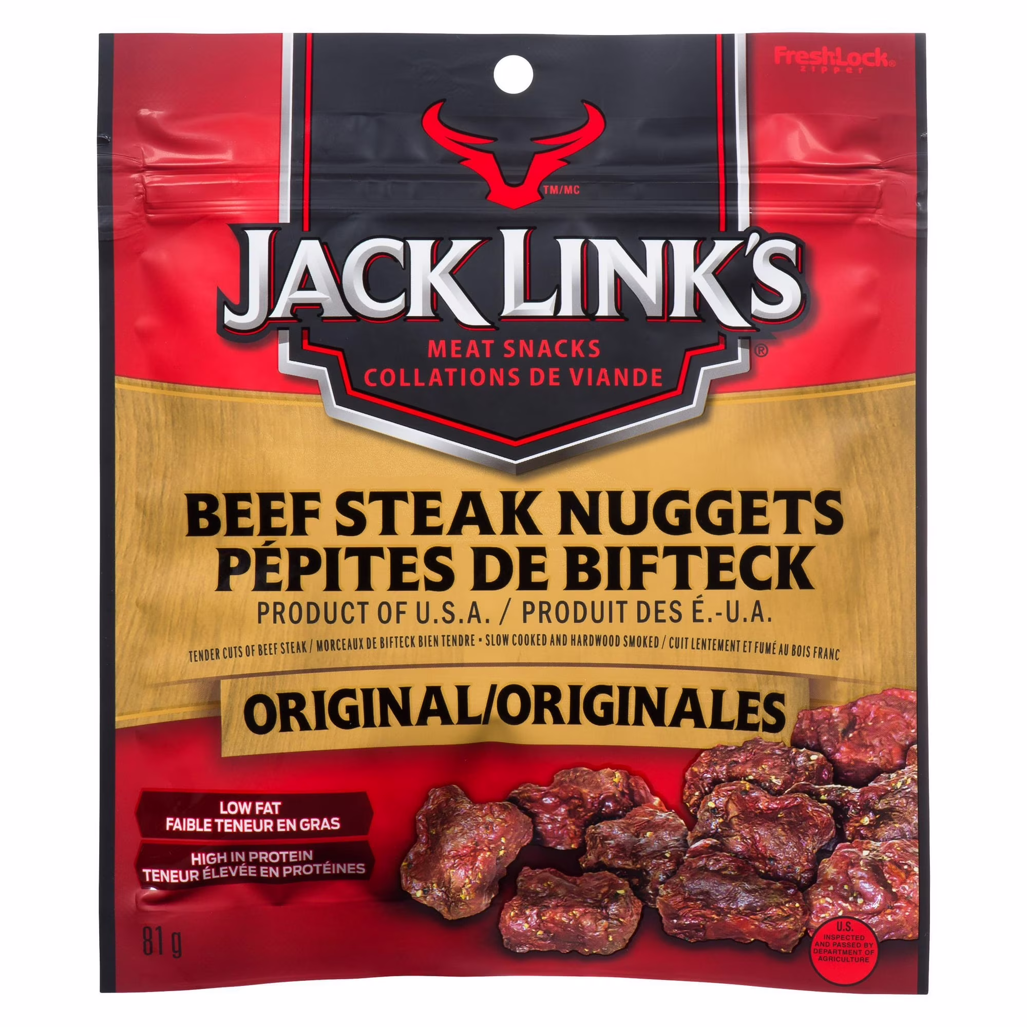 Jack links pepites de bifteck originales