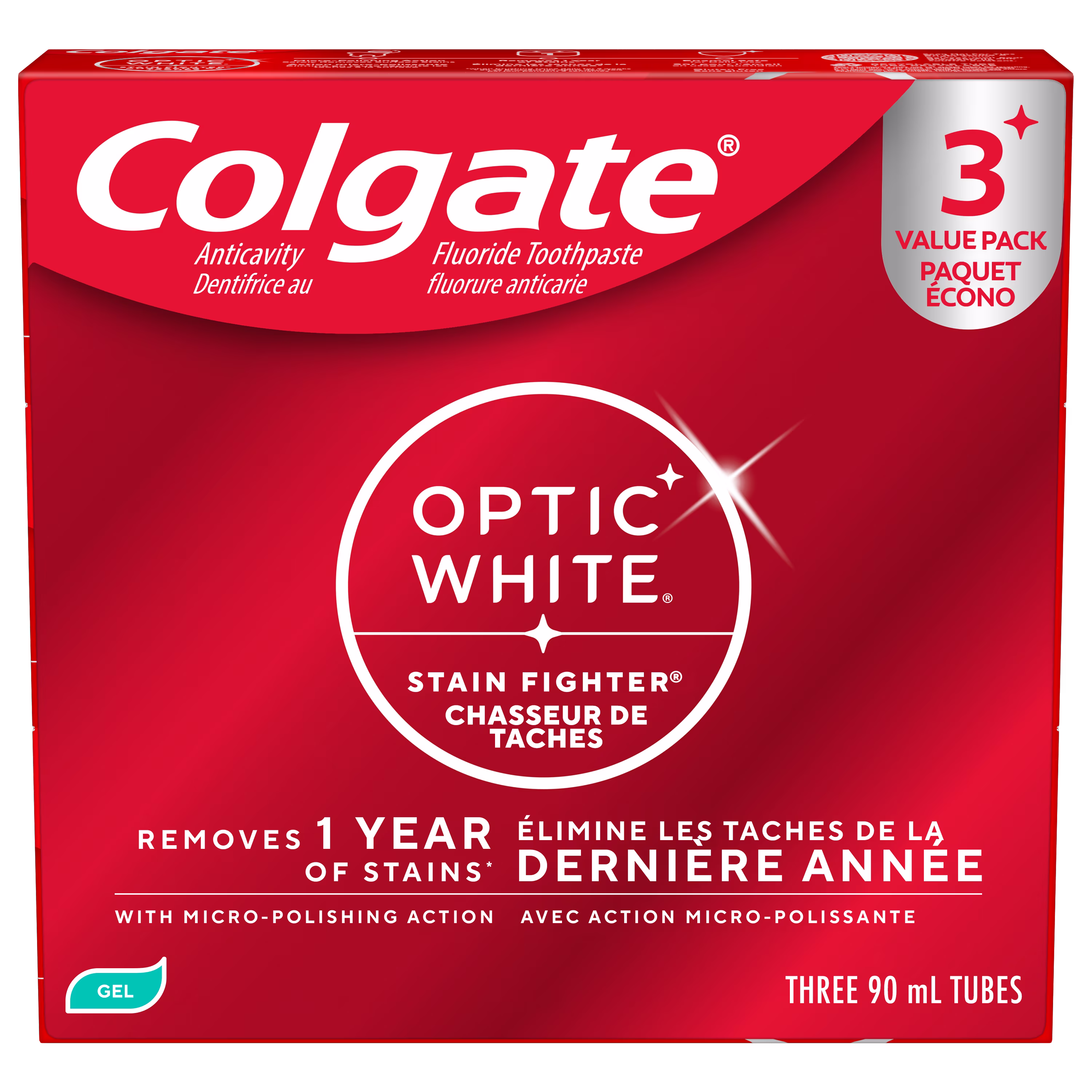 Colgate ow sf-fm gel 3x colgate ow sf-fm gel 3x