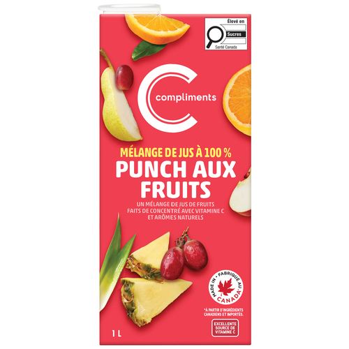 Compliments Punch aux fruits 1 L