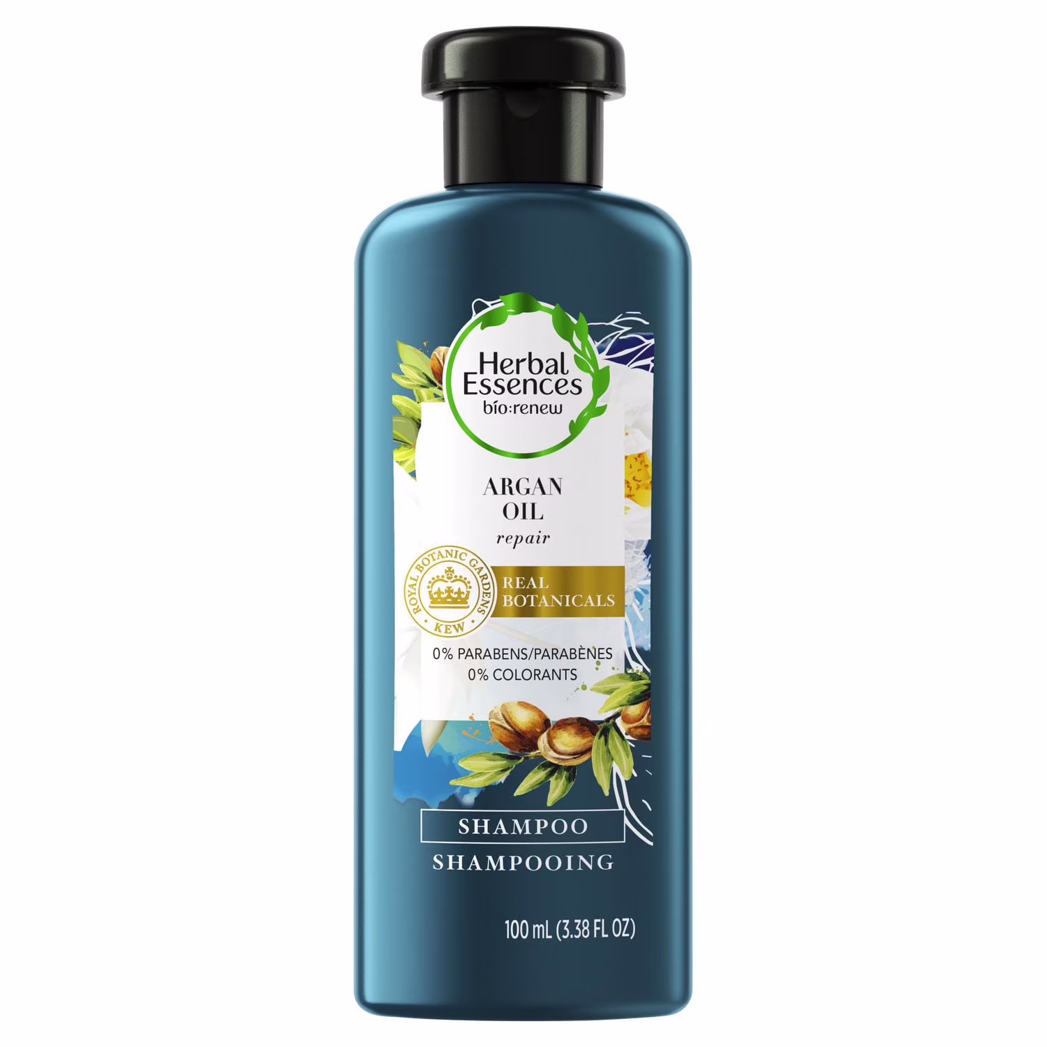Herbal essences biorenew shampooing réparateur sécuritaire pour les cheveux colorés à l'huile d'argan du maroc
