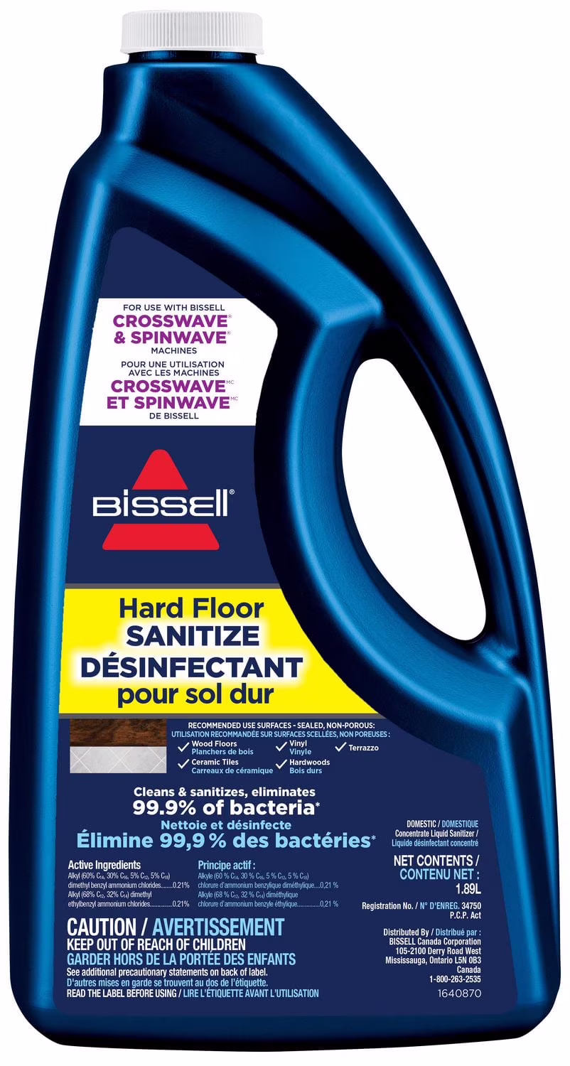 Bissell solution dassainissement des planchers à surface dure  ()