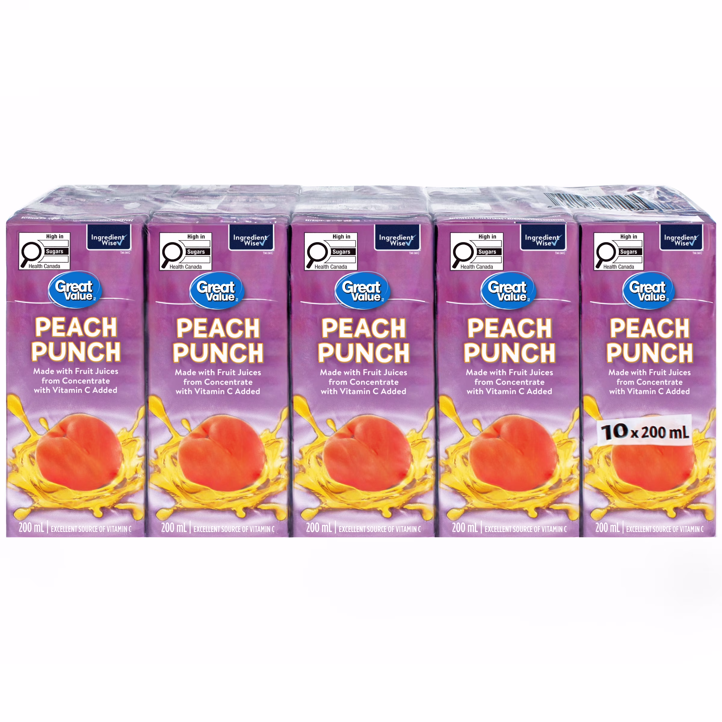 Punch aux pêches great value