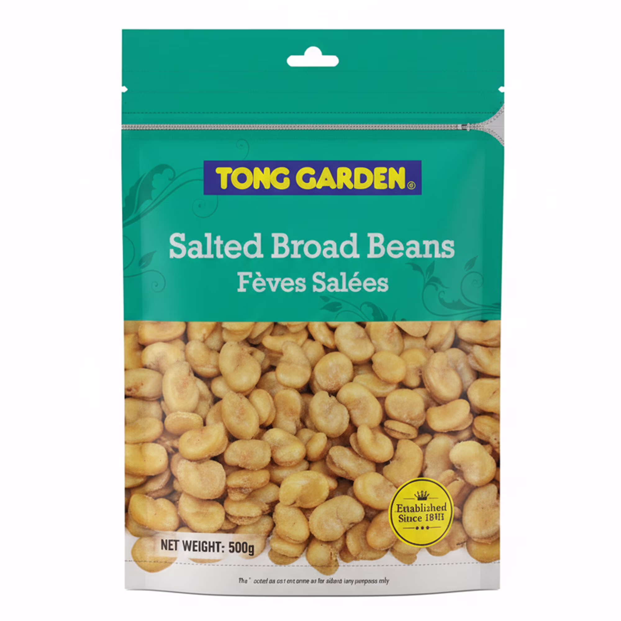 Fèves salées tg snack aux haricots croquant et savoureux