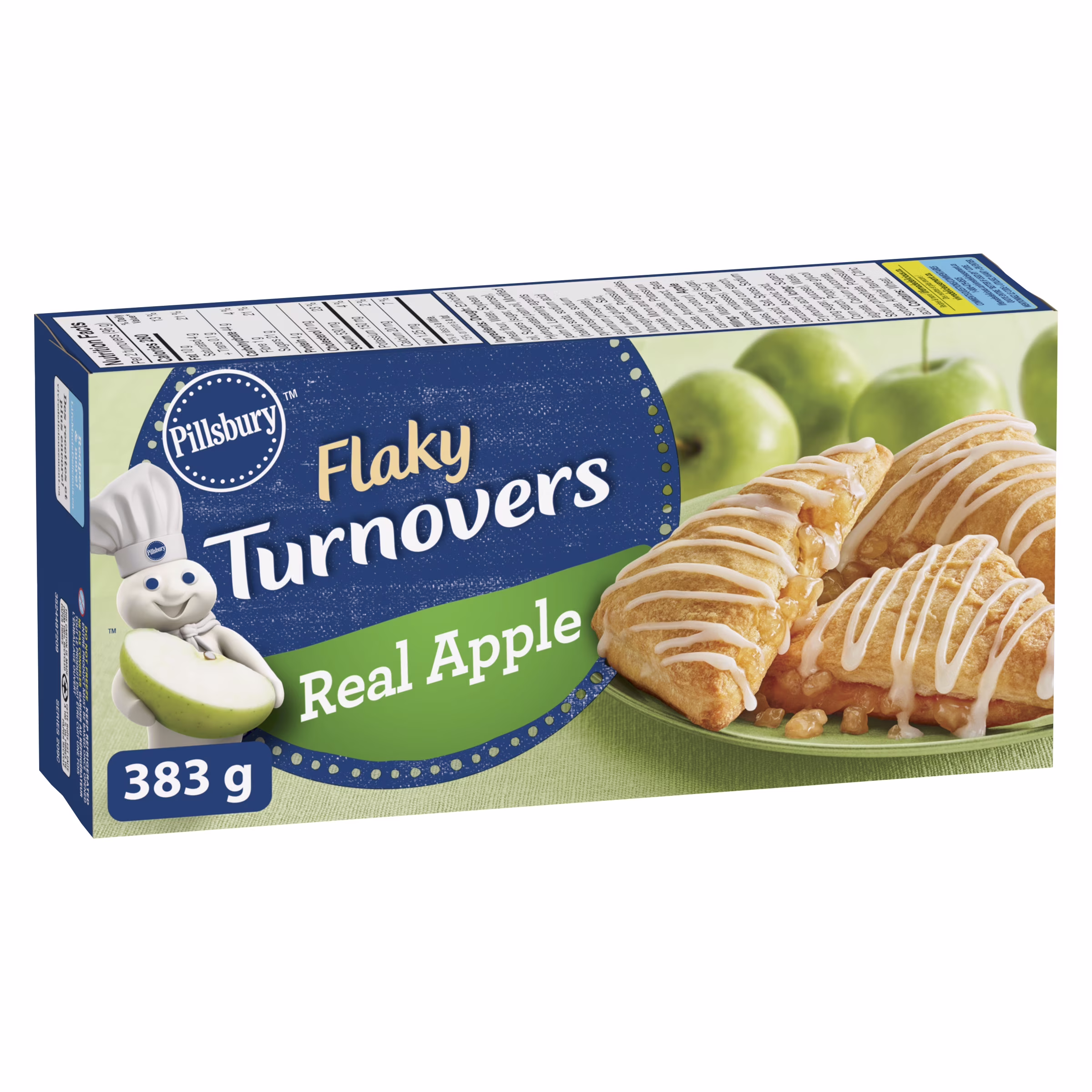Chaussons feuilletés aux pommes avec glaçage