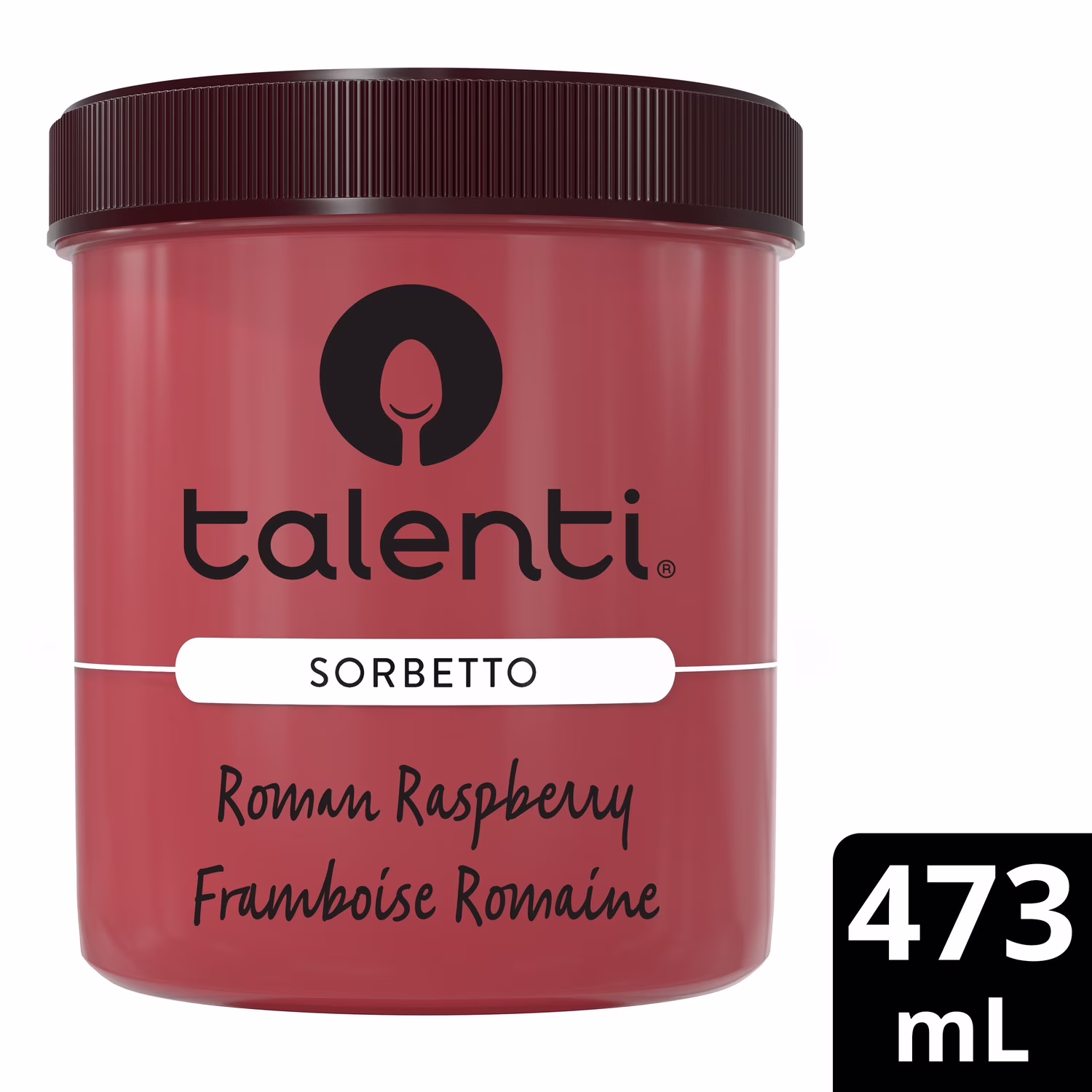 Sorbetto non laitier talenti framboise romaine