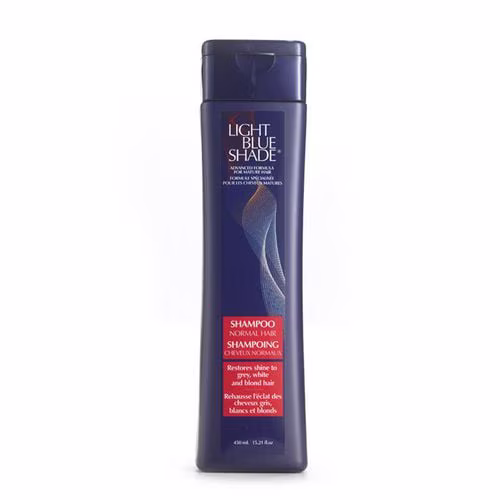 Light blue shade shampooing pour cheveux normaux