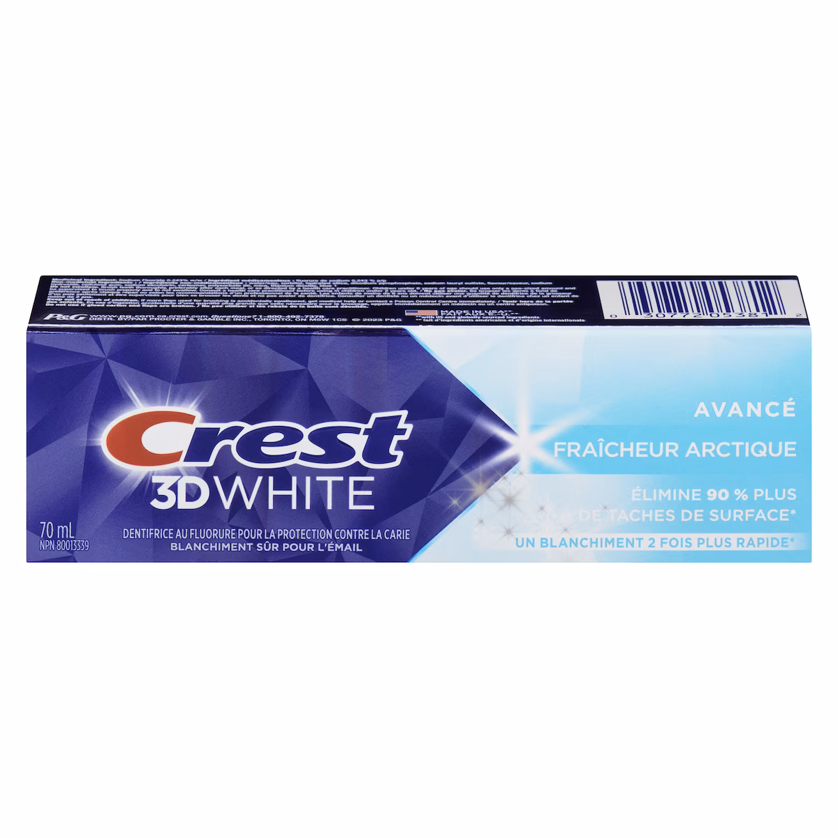 Dentifirice fraîcheur arctique