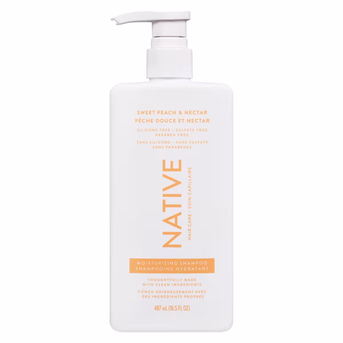 Shampooing pêche douce et nectar