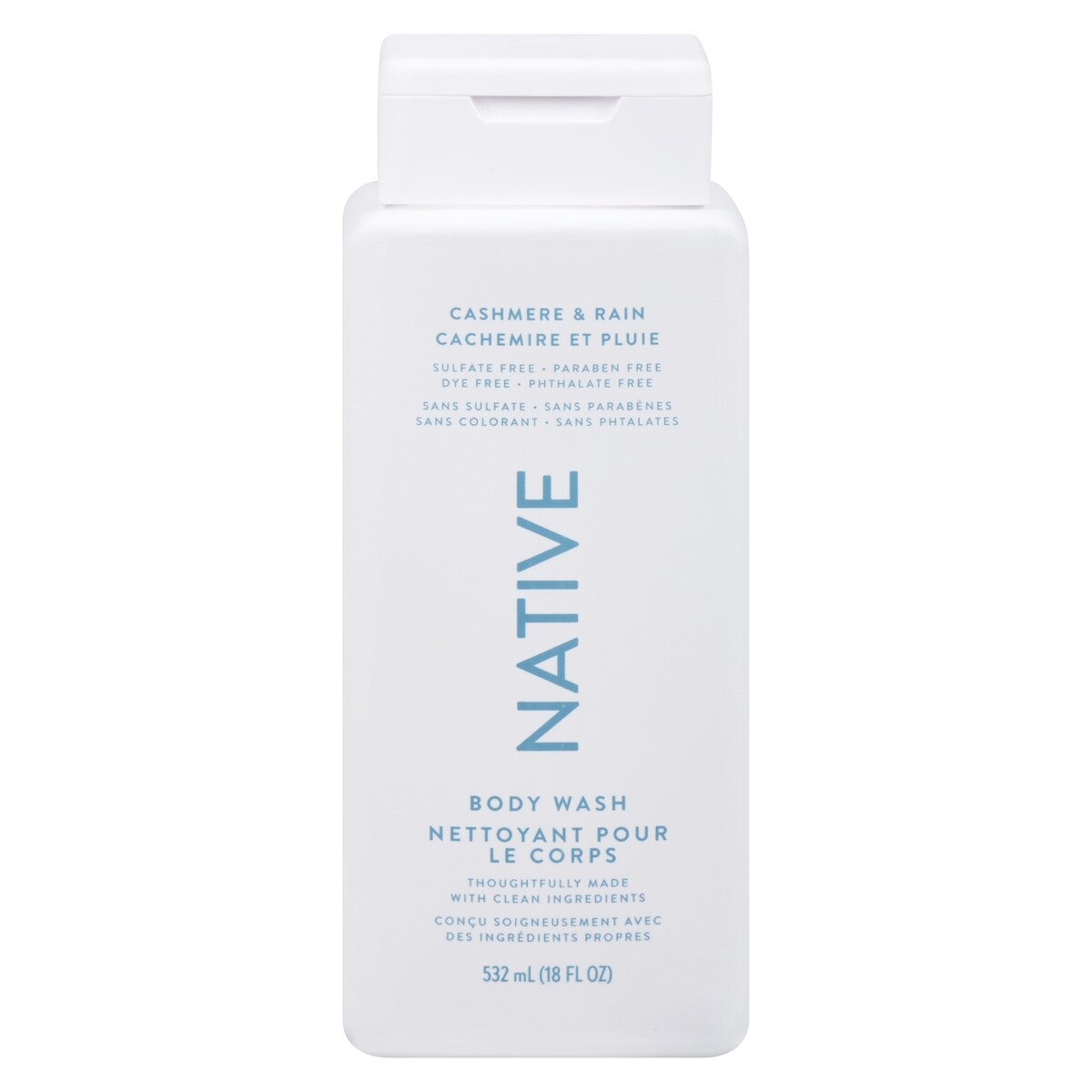 Nettoyant pour le corps cachemire et pluie