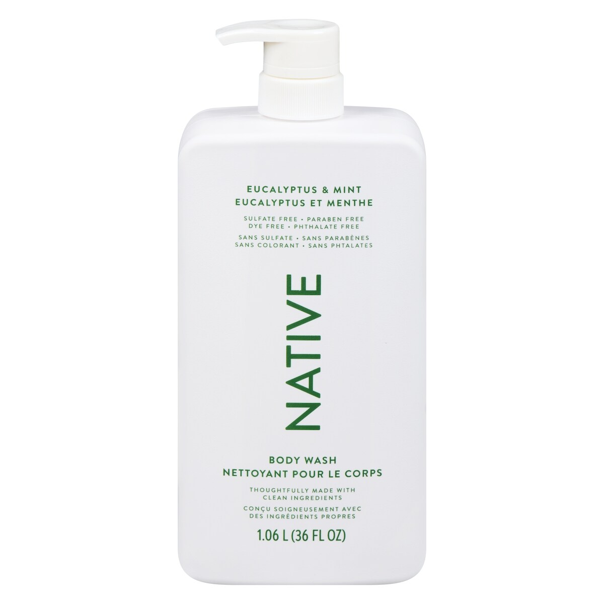 Nettoyant pour le corps eucalyptus et menthe