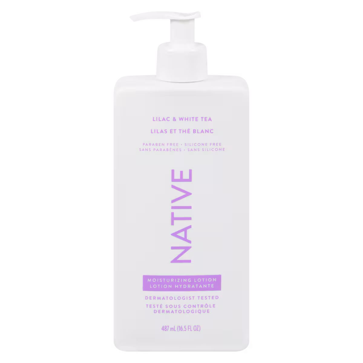 Lotion hydratante lilas et thé blanc