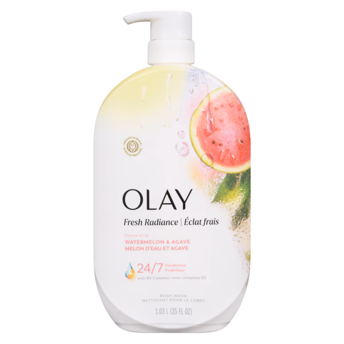 Nettoyant pour le corps Éclat frais, melon d'eau et agave
