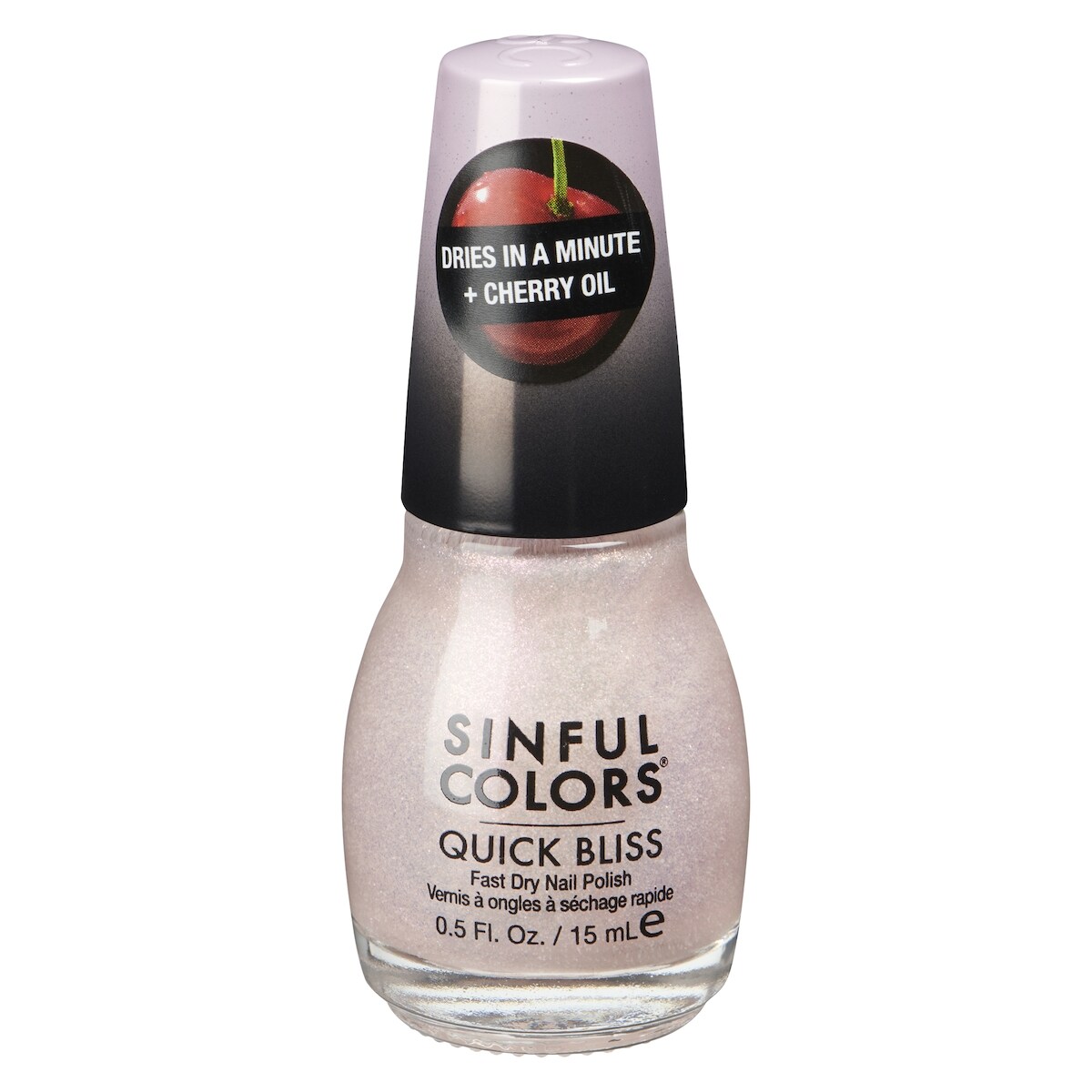 Quick bliss vernis à ongles à séchage rapide 2671 ice ice cherry!