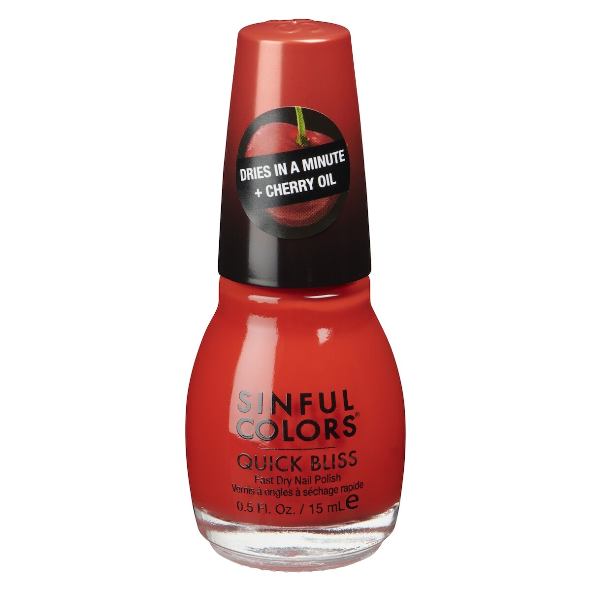 Quick bliss vernis à ongles à séchage rapide 2672 cherry chaser