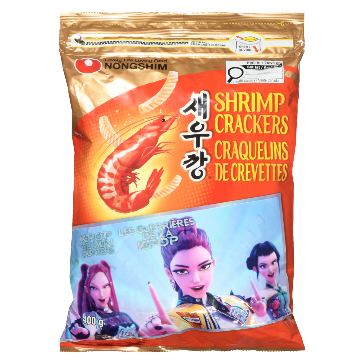Craquelins de crevettes