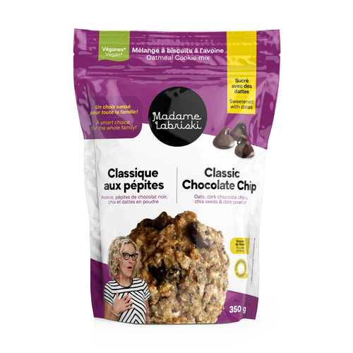 Madame Labriski Mélange classique de biscuits aux pépites de chocolat 350 g