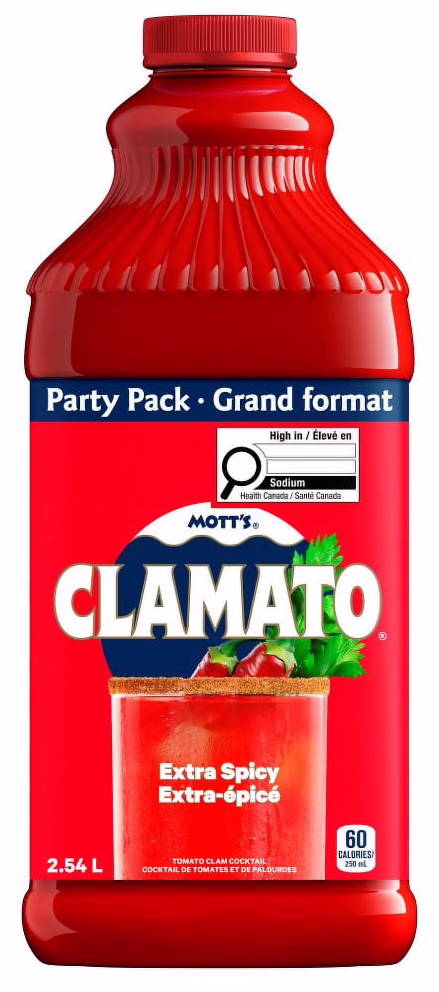 Cocktail de tomate et de palourdes extra-épicé
