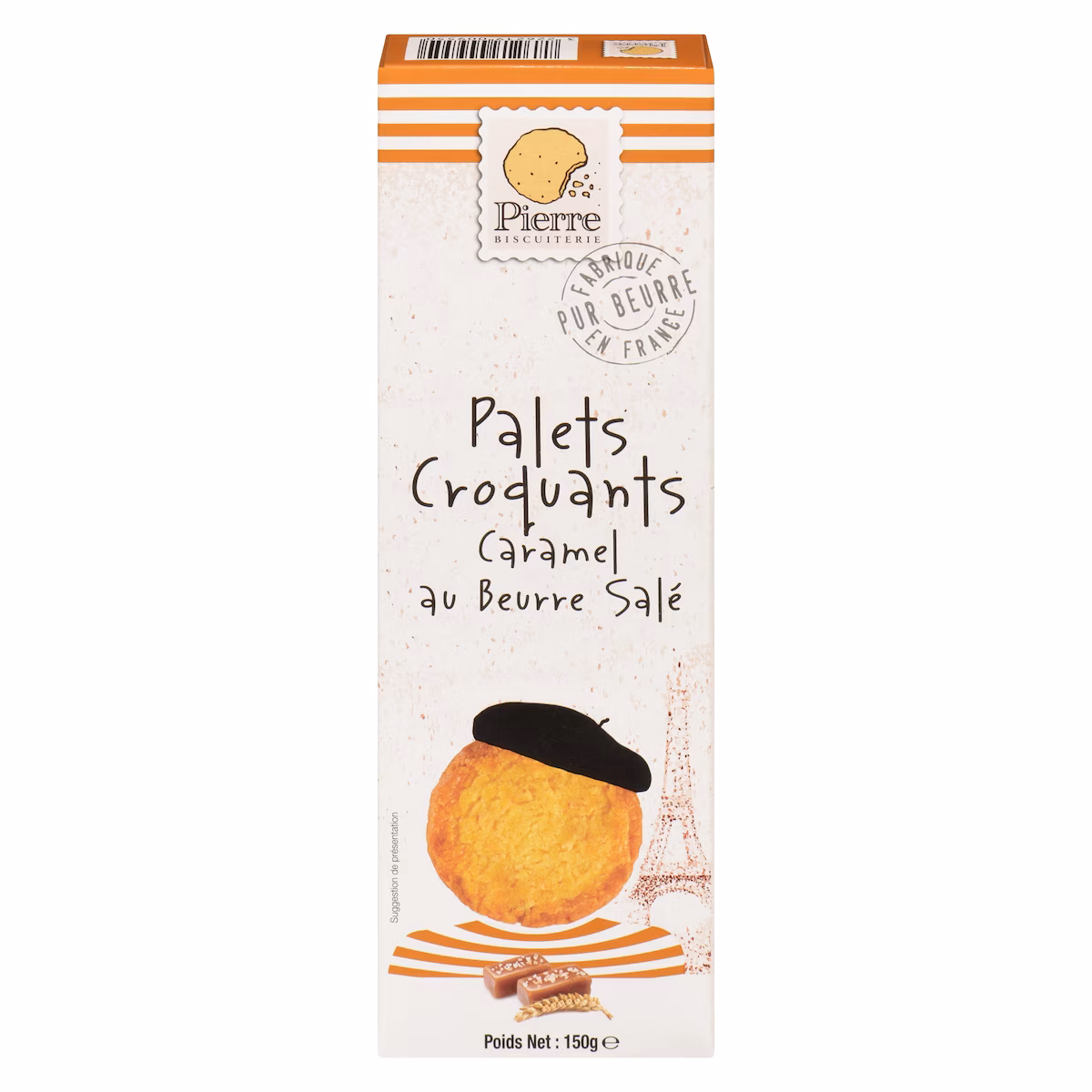 Palets croquants caramel au beurre salé