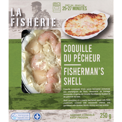 La Fisherie Coquille du pêcheur 250 g