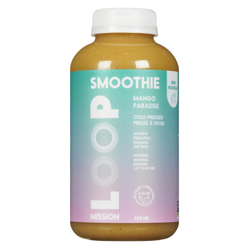 Loop Mission Smoothie paradis de la mangue 355 ml
