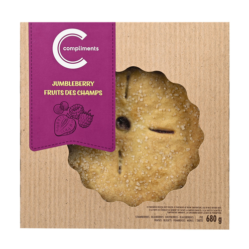 Compliments Tarte fruits des champs 8 pouces 680 g
