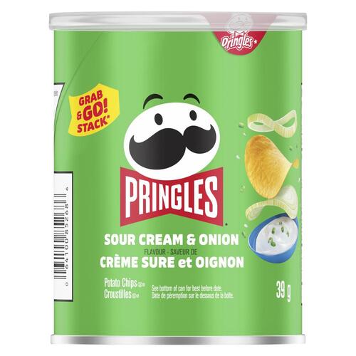Pringles Croustilles à la crème sure et oignon 37 g