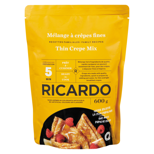 Ricardo Mélange à crêpes fines 600 g